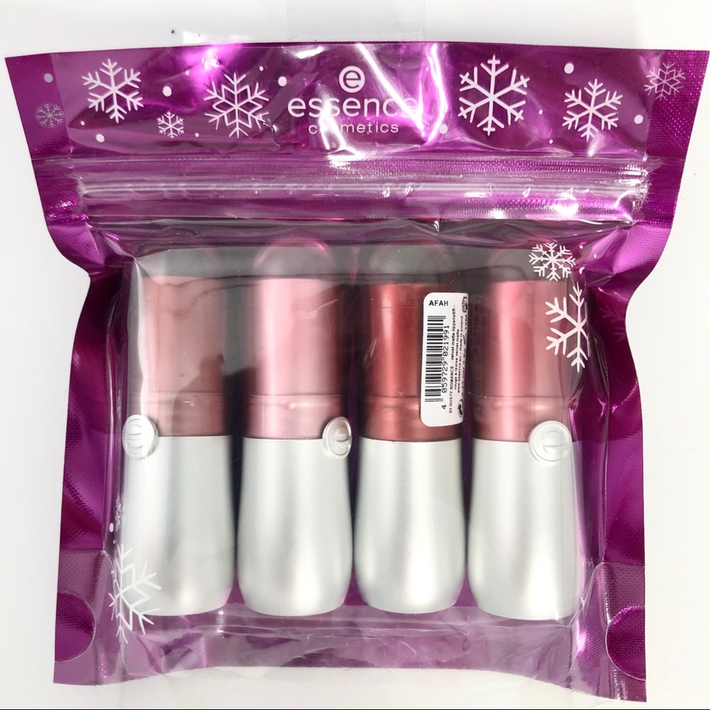 Essence Cosmetics 4 Color Lipstick Set 1,2,3 & 4